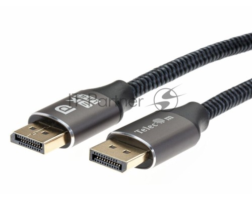 Кабель соединительный DP-DP 1.4V 8K@60Hz  1м, Telecom Pro <TCG750-1M>