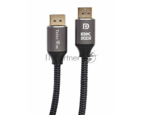 Кабель соединительный DP-DP 1.4V 8K@60Hz  2м, Telecom Pro <TCG750-2M>