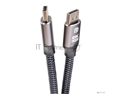 Кабель соединительный DP-DP 1.4V 8K@60Hz  2м, Telecom Pro <TCG750-2M>