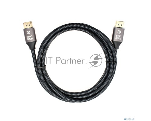Кабель соединительный DP-DP 1.4V 8K@60Hz  2м, Telecom Pro <TCG750-2M>