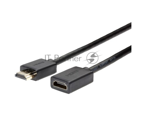 Кабель удлинительный HDMI-19M---HDMI-19F ver 2.0, 3m, TELECOM TCG235MF-3M