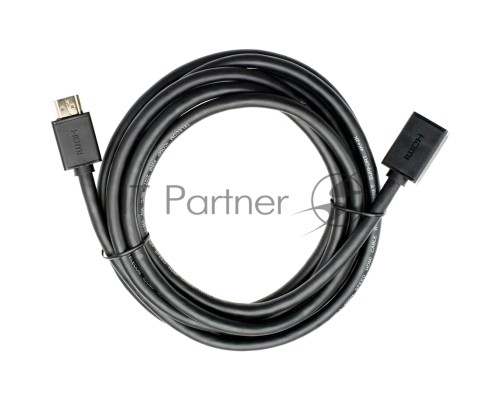 Кабель удлинительный HDMI-19M---HDMI-19F ver 2.0, 3m, TELECOM TCG235MF-3M