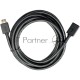Кабель удлинительный HDMI-19M---HDMI-19F ver 2.0, 3m, TELECOM TCG235MF-3M
