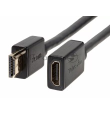 Кабель удлинительный HDMI-19M---HDMI-19F ver 2.0, 5m, TELECOM TCG235MF-5M