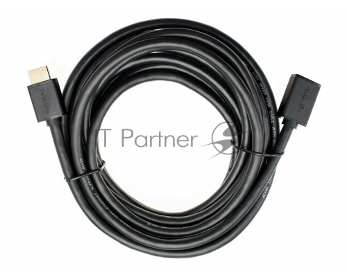 Кабель удлинительный HDMI-19M---HDMI-19F ver 2.0, 5m, TELECOM TCG235MF-5M
