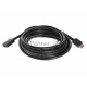 Кабель удлинительный HDMI-19M---HDMI-19F ver 2.0, 5m, TELECOM TCG235MF-5M
