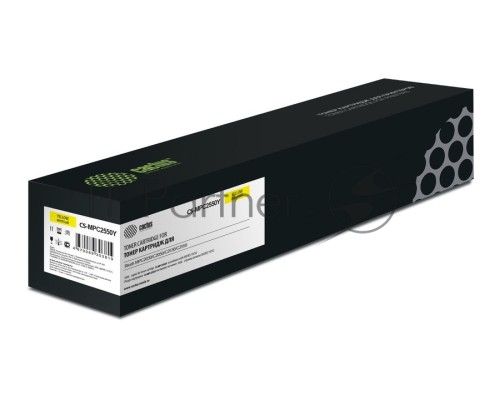 Картридж лазерный Cactus CS-MPC2550Y желтый (5500стр.) для Ricoh MPC2030/C2050/C2530/C2550