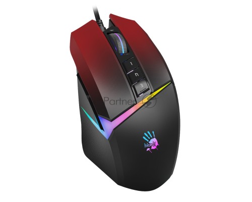 Мышь A4Tech Bloody W60 Max красный оптическая (10000dpi) USB (10but)