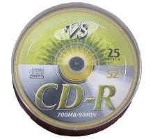 Диски VS CD-R 80 52x Shrink/25 (620274)