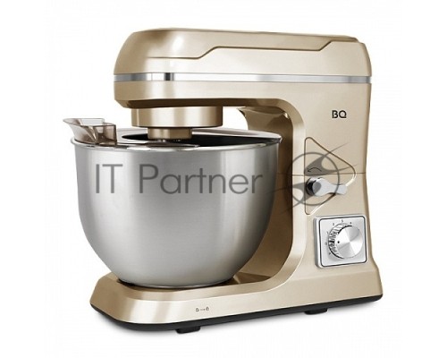 Миксер BQ MX821, золотой, 1600 Вт, 6 скоростей работы + импульсный режим