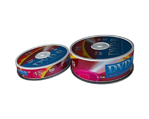 [Диск] Диски VS DVD-R 4,7 GB 16x Shrink/10 (620328)