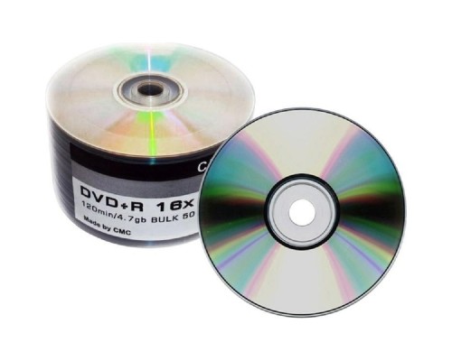 [Диск] CMC DVD+R 4,7 GB 16x Bulk/50 (141199)