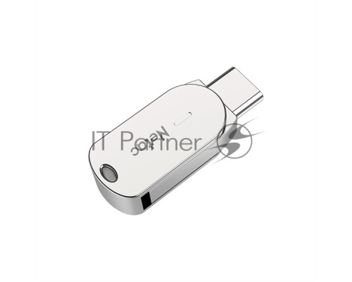 Флеш диск Netac U785 16Gb <NT03U785C-016G-30PN>, USB3.0+TypeC, металлическая