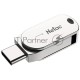 Флеш диск Netac U785 16Gb <NT03U785C-016G-30PN>, USB3.0+TypeC, металлическая