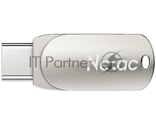 Флеш диск Netac U785 16Gb <NT03U785C-016G-30PN>, USB3.0+TypeC, металлическая