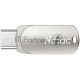 Флеш диск Netac U785 16Gb <NT03U785C-016G-30PN>, USB3.0+TypeC, металлическая