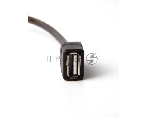Кабель удлинительный USB2.0 AM/AF прозрачная изоляция 1.8m  Telecom <VUS6956T-1.8M>