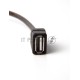 Кабель удлинительный USB2.0 AM/AF прозрачная изоляция 1.8m  Telecom <VUS6956T-1.8M>
