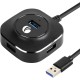 Кабель-концентратор USB3.0----4 USB3.0 +microUSB 0.3m VCOM (DH307)