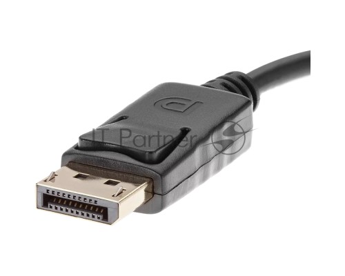 Кабель-переходник DisplayPort(M) ---> HDMI(F)+VGA(F)4K@30Hz VCOM Allum shell<CG640M-0.15>