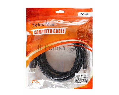 Кабель соединительный DP-DP 1.4V 8K@60Hz  3м, Telecom Pro <TCG750-3M>