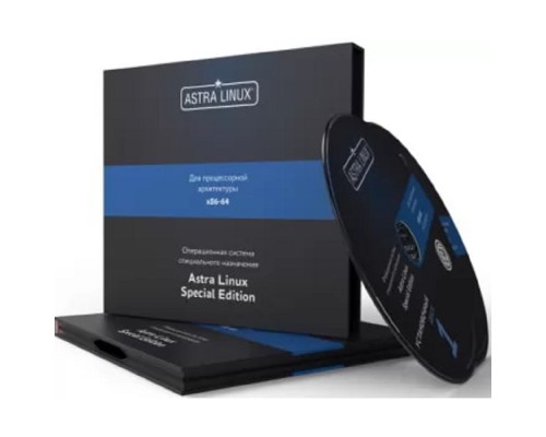 [Неисключительное право на использование ПО] Astra Linux Special Edition для 64-х разрядной платформы на базе процессорной архитектуры х86-64, «Усиленный» («Воронеж»), РУСБ.10015-01 (ФСТЭК), диск, бессрочно, ТП Тип 1 на 12 мес.