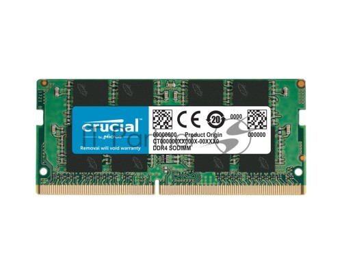 Оперативная память DDR4 16Gb 2666MHz Crucial CB16GS2666 Basics OEM PC4-21300 CL19 SO-DIMM 260-pin 1.2В dual rank