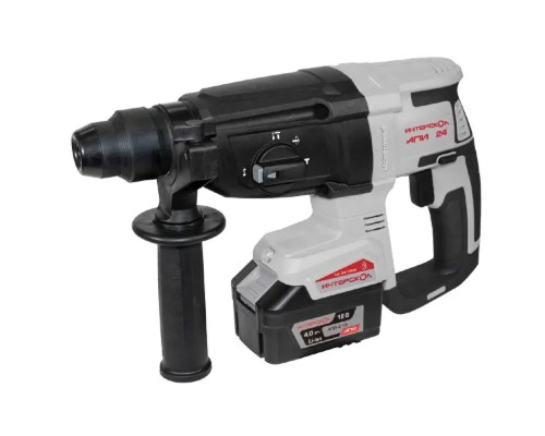 [Перфоратор] ИНТЕРСКОЛ ПА-24/18ВМ бесщеточный аккум. перфоратор SDS plus [730.4.1.70] { Li-ion АПИ кейс, 1 аккум., 4,0Ач, ЗУ }