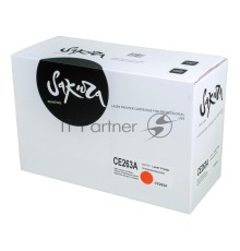 Картридж Sakura CE263A для HP Color LaserJet CP4020/4025/4520/4525, пурпурный, 11000 к.