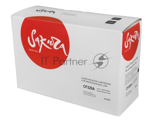 Картридж Sakura CF320A для  HP LaserJet Enterprise M651, MFP M680, Flow MFP M680 , черный, 11 500 к.