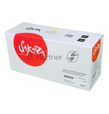 Картридж Sakura Q6002A для LaserJet 1600/2600n/2605/2605dn/2605dtn/CM1015MFP/CM1017MFP, желтый, 2000 к.