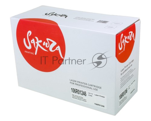 Картридж Sakura 106R01246 для Xerox P3428,черный,  8000 к.