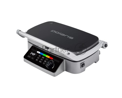 Гриль-пресс Polaris PGP 3002DP Optimal Temp электрич., Черный