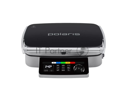 Гриль-пресс Polaris PGP 3002DP Optimal Temp электрич., Черный