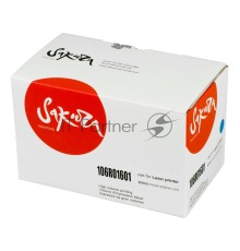 Картридж Sakura 106R01601 для Xerox Phaser 6500/Workcenter 6505, синий, 2500 к.