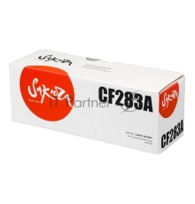 Картридж Sakura CF283A  для HP LJ Pro M201n/M125nw/M127fw, черный, 1600 к.