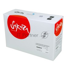 Картридж Sakura CE401A для HP Enterprise 500 Color M551n/525f/525dn/570/575f, синий, 6000 к.