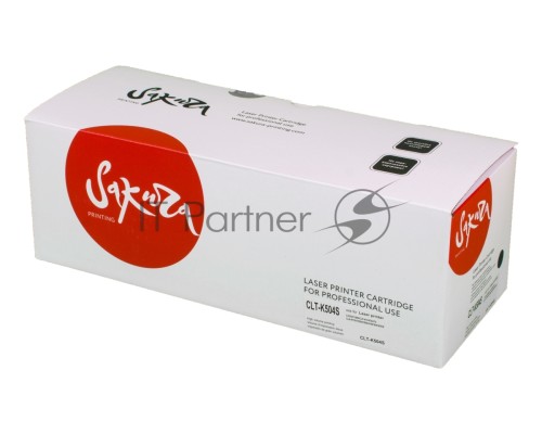 Картридж Sakura CLTK504S для Samsung CLP-415, CLX-4195, SL-C1810, SL-C1860, черный, 2500 к.