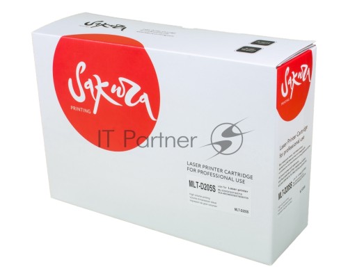 Картридж Sakura MLTD205S для Samsung ML-3310D/3310ND/3710D/3710ND/SCX-4833FD/4833FR/563, черный, 2000 к.