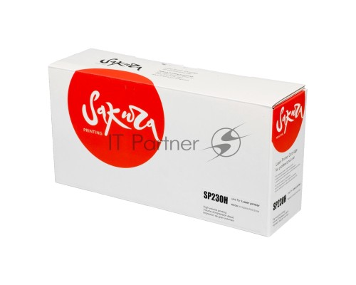 Картридж Sakura SP230H для Ricoh Aficio SP230DNw/ SP230SFNw, черный, 3 000 к.