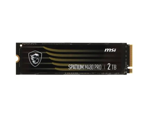 [носитель информации] SSD MSI 2TB PCIe 4.0 NVMe M.2 SPATIUM M480 PRO S78-440Q600-P83