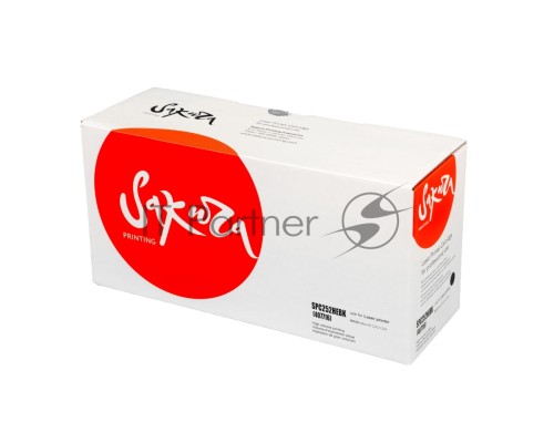 Картридж Sakura SPC252HEBK (407716) для Ricoh, черный, 6500 к.