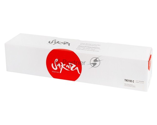 Картридж Sakura TK5195C для Kyocera Mita TASKalfa 306ci, TASKalfa 307ci, TASKalfa 308ci, синий, 7 000 к.