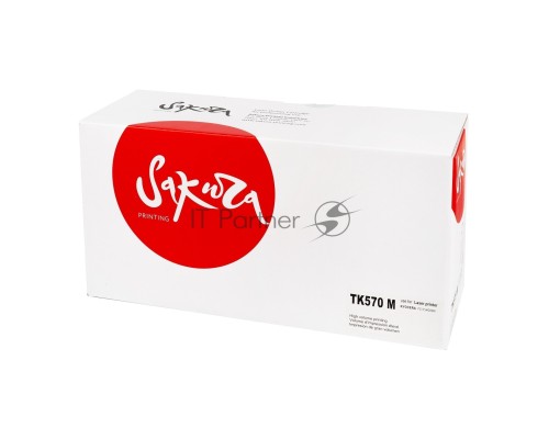 Картридж Sakura TK570M для Kyocera Mita FS-C5400DN, ECOSYS P7035cdn, пурпурный, 12 000 к.