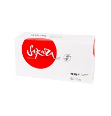 Картридж Sakura TK570Y для Kyocera Mita FS-C5400DN, ECOSYS P7035cdn, желтый, 12 000 к.
