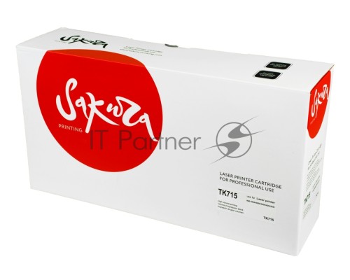 Картридж Sakura TK715 для Kyocera KM-3050, KM-4050, KM-5050, черный, 34 000 к.