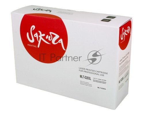 Картридж Sakura MLTD203L  для Samsung ProXpress SL-M3820/4020 Series, M3870/4070 Series, черный, 5000 к.
