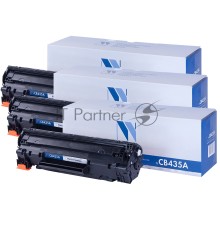 Картридж NVP совместимый NV-CB435A-SET3 для HP LaserJet P1005/ P1006 (1500k) (3 шт)