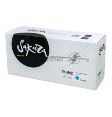 Картридж Sakura TK580C для Kyocera Mita FS-5150DN/5250DN, синий, 2800 к.
