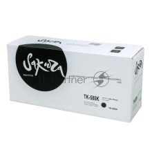 Картридж Sakura TK580K для Kyocera Mita FS-5150DN/5250D, черный, 3500 к.